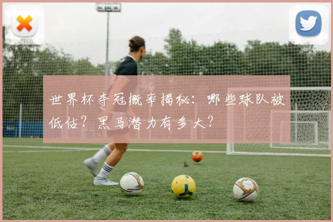 世界杯夺冠概率揭秘：哪些球队被低估？黑马潜力有多大？